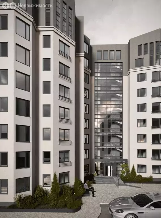 1-комнатная квартира: Выборг, 2-я Южная улица, 6 (46.37 м) - Фото 2