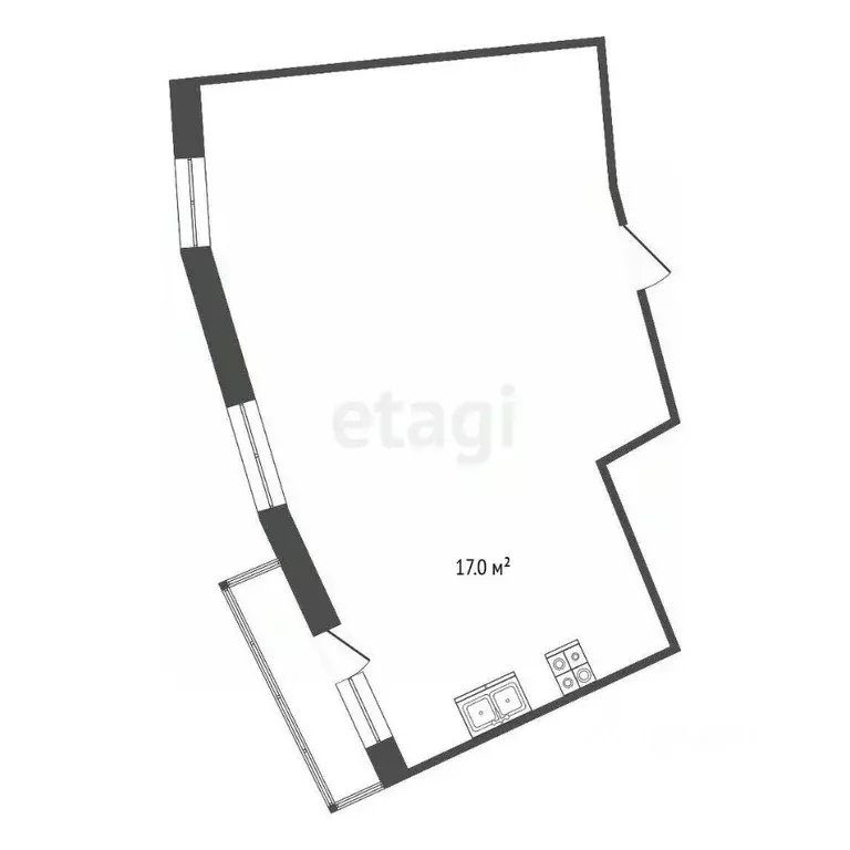 2-к кв. Белгородская область, Белгород Академическая ул., 23а (100.0 ... - Фото 2