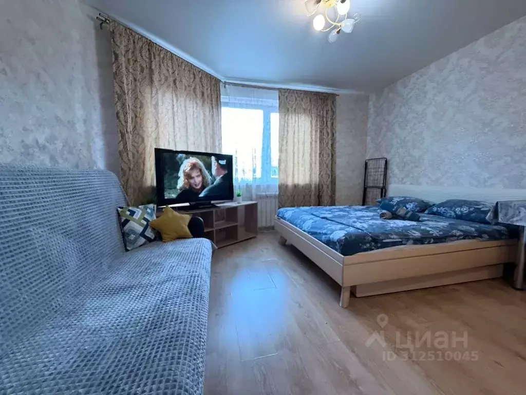 Студия Московская область, Домодедово Южный мкр, ул. Курыжова, 16 ... - Фото 1