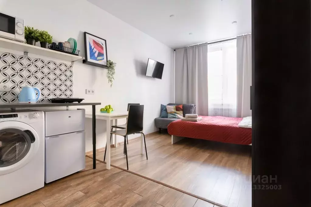 Студия Санкт-Петербург пос. Песочный, Садовая ул., 85 (19.0 м) - Фото 1