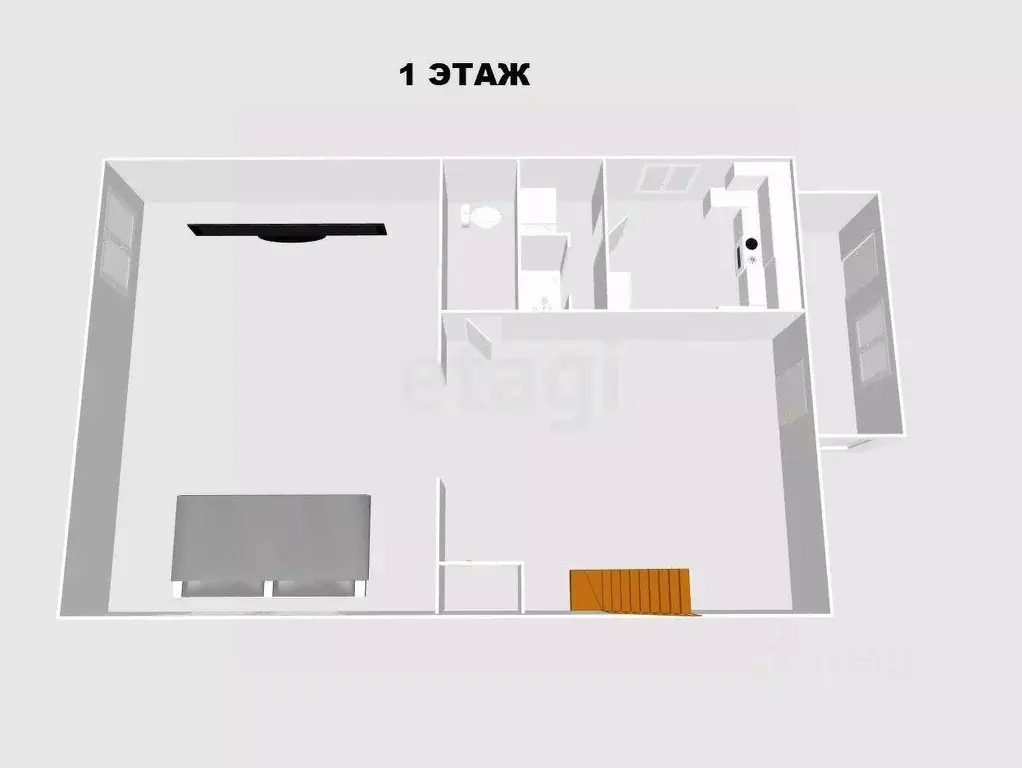 Дом в Сахалинская область, Южно-Сахалинск Мучной пер., 22А (180 м) - Фото 2