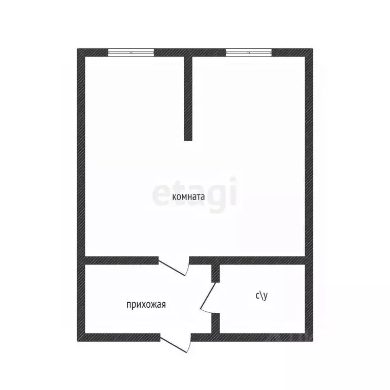 Студия Краснодарский край, Горячий Ключ ул. Ярославского, 111 (30.0 м) - Фото 1