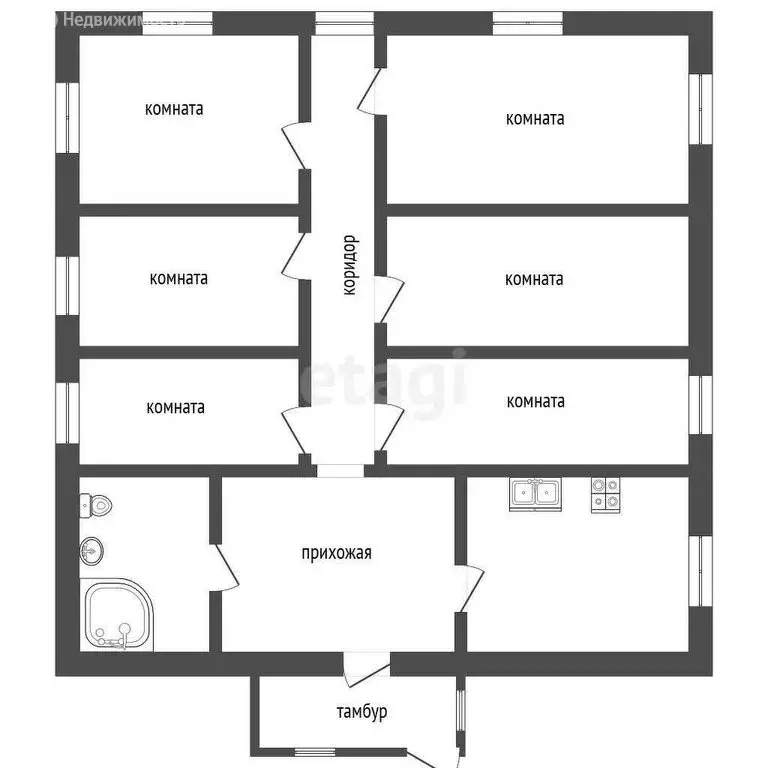 Дом в Таганрог, поселок Вечность, Большая Лиманная улица (90 м) - Фото 1