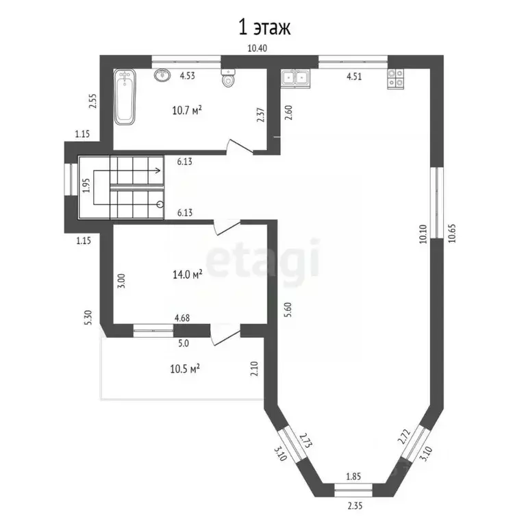 Дом в Нижегородская область, Выкса Железнодорожная ул., 3/3 (222 м) - Фото 1
