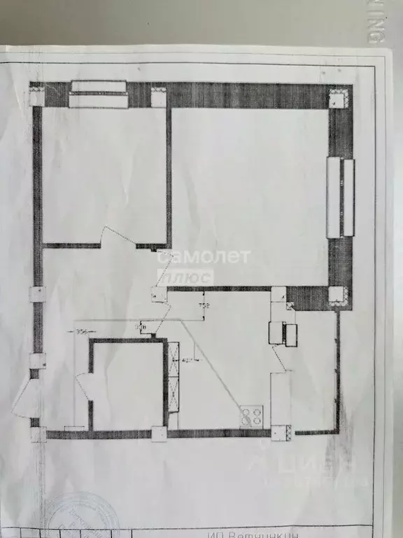 2-к кв. Липецкая область, Липецк ул. Осканова, 7 (52.3 м) - Фото 2