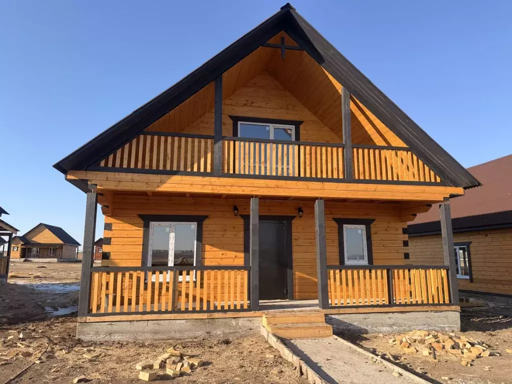 Дом в Красноярский край, Красноярск городской округ, д. Минино, ... - Фото 1