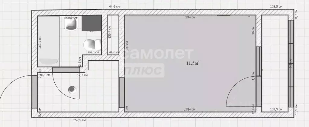 Студия Московская область, Котельники Новые Котельники мкр, 17 (20.0 ... - Фото 1