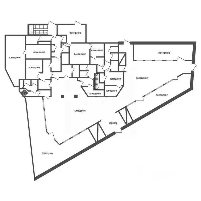 Офис в Воронежская область, Россошь просп. Труда, 1А (1950 м) - Фото 2