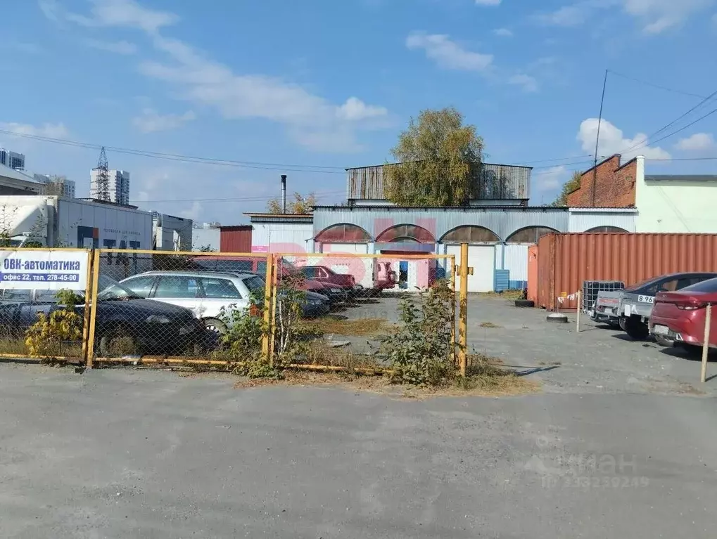 Склад в Свердловская область, Екатеринбург пер. Шоферов, 11литЕ (278 ... - Фото 1