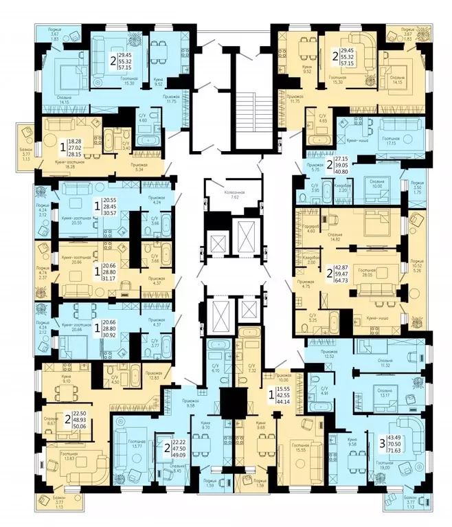 Продаётся квартира-студия, 28.15 м - Фото 1