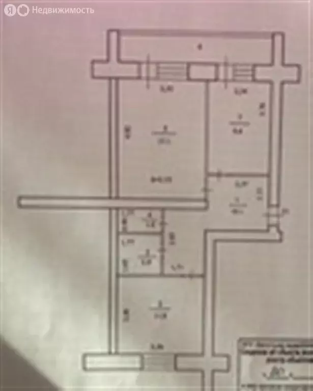 2-комнатная квартира: Туймазы, улица Комарова, 34 (53.1 м) - Фото 2