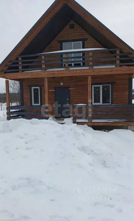 Дом в Башкортостан, Иглинский район, Чуваш-Кубовский сельсовет, ... - Фото 1