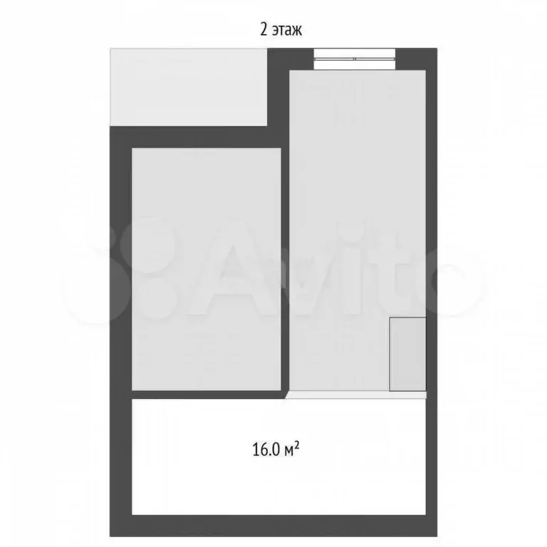 1-к. квартира, 51,8 м, 4/4 эт. - Фото 1