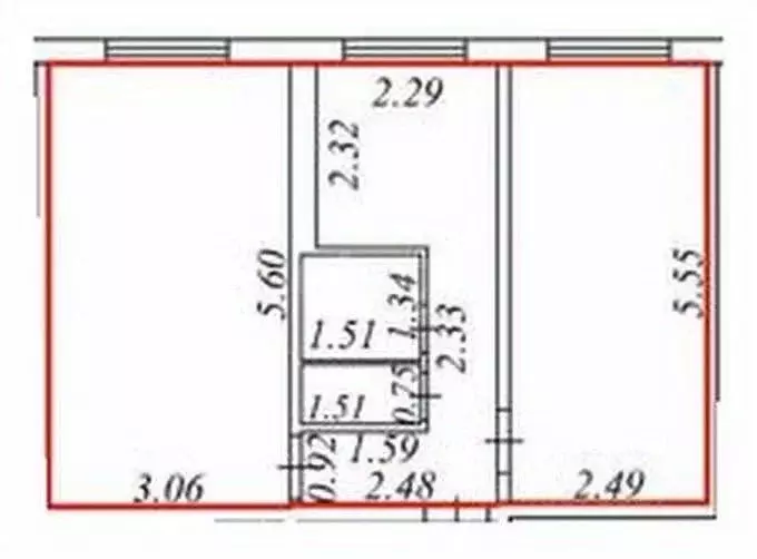 2-к кв. Сахалинская область, Южно-Курильский городской округ, с. ... - Фото 2