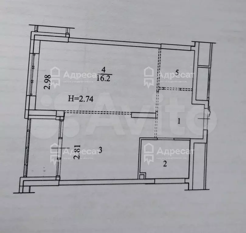 1-к. квартира, 38,2 м, 16/22 эт. - Фото 0