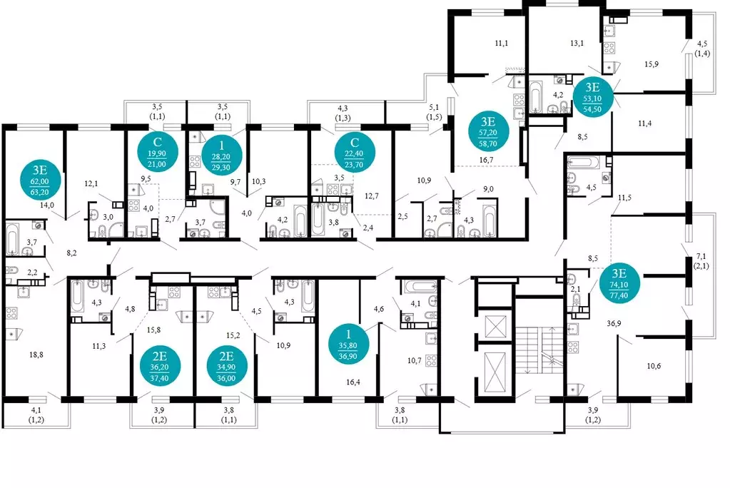 2-к кв. Краснодарский край, Сочи Кудепста мкр,  (58.7 м) - Фото 2