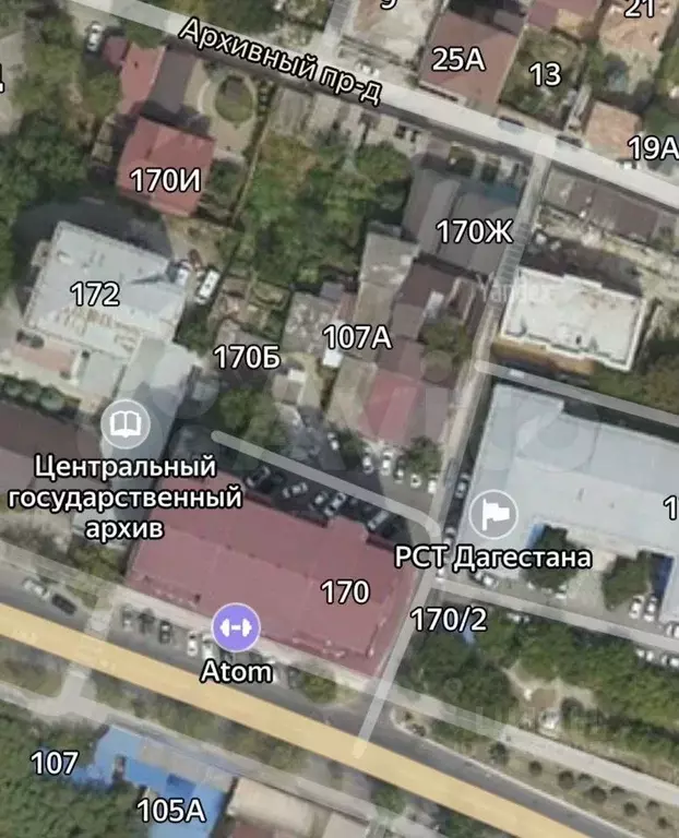 Участок в Дагестан, Махачкала ул. Магомета Гаджиева, 107А (12.0 сот.) - Фото 0