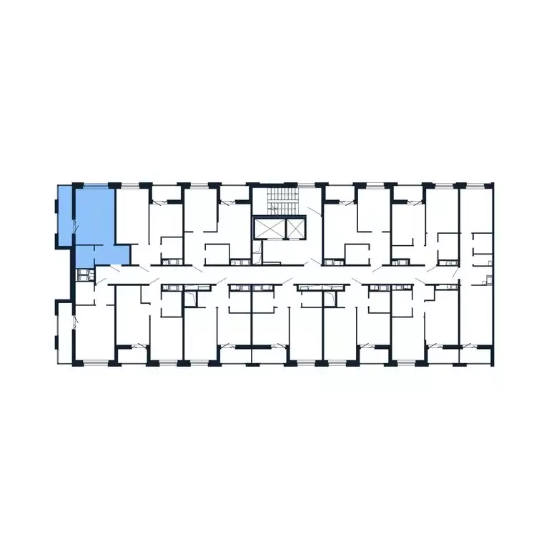 Квартира-студия: Новоселье, Центральная улица, 30к1 (24.9 м) - Фото 2