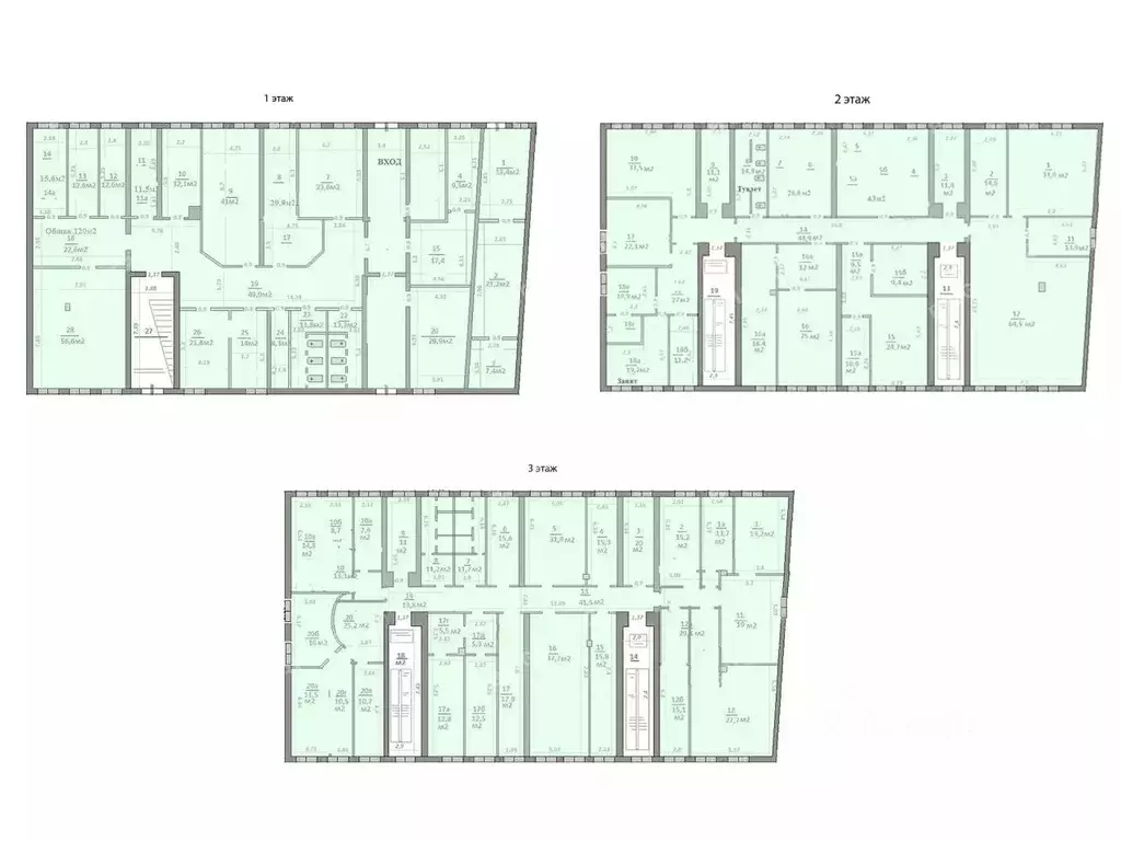 Офис в Москва Большой Тишинский пер., 8С2 (1727 м) - Фото 2