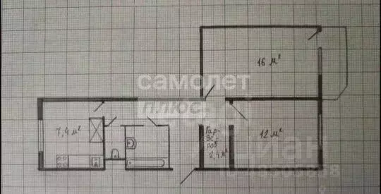 2-к кв. Москва Орехово-Зуевский проезд, 14 (52.4 м) - Фото 2