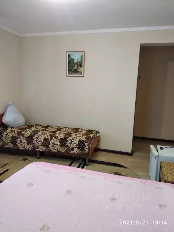 Комната Крым, Алушта муниципальный округ, с. Кипарисное ул. ... - Фото 1