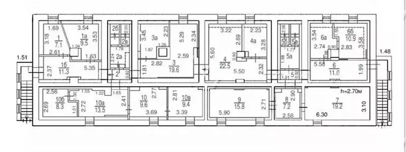 Офис в Москва ул. Лестева, 21К2 (213 м) - Фото 1