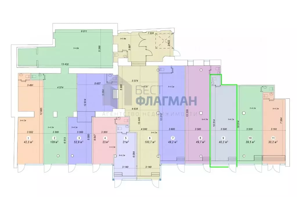 Помещение свободного назначения в Москва ул. Красная Пресня, 12 (40 м) - Фото 2