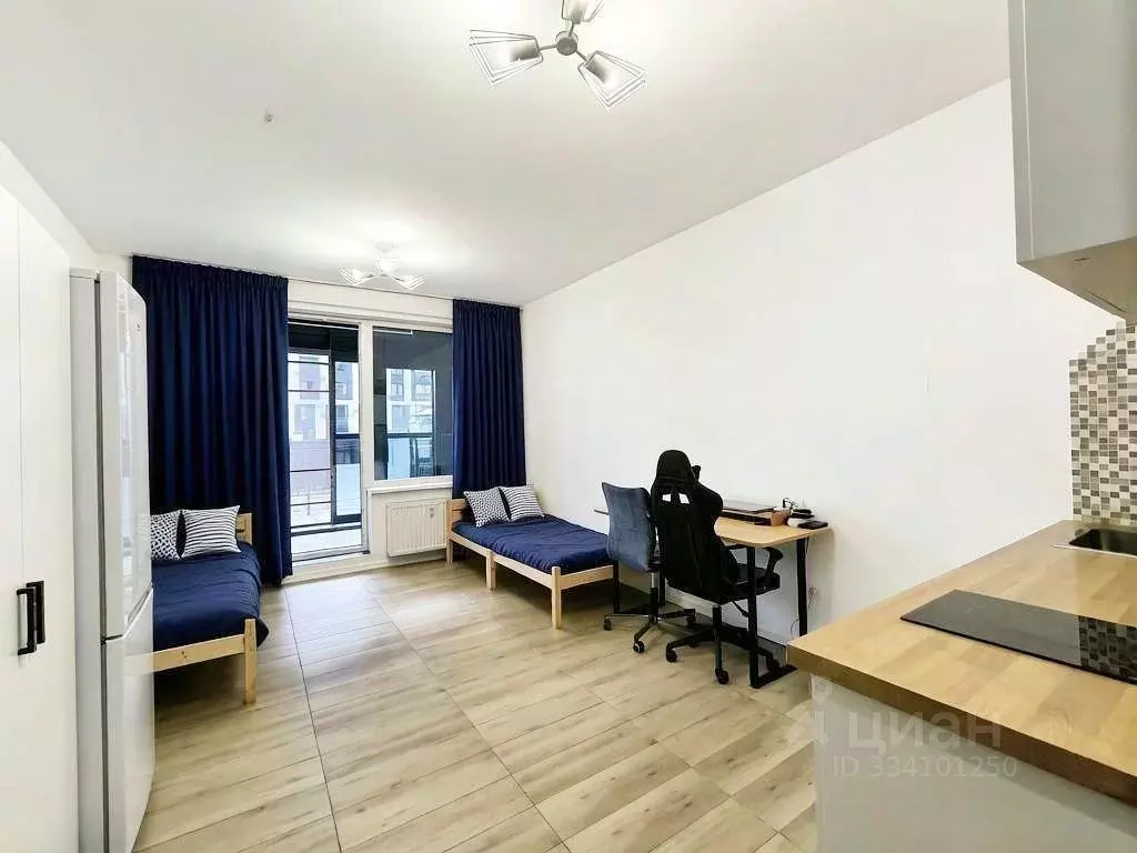Квартира, студия, 24.7 м - Фото 1
