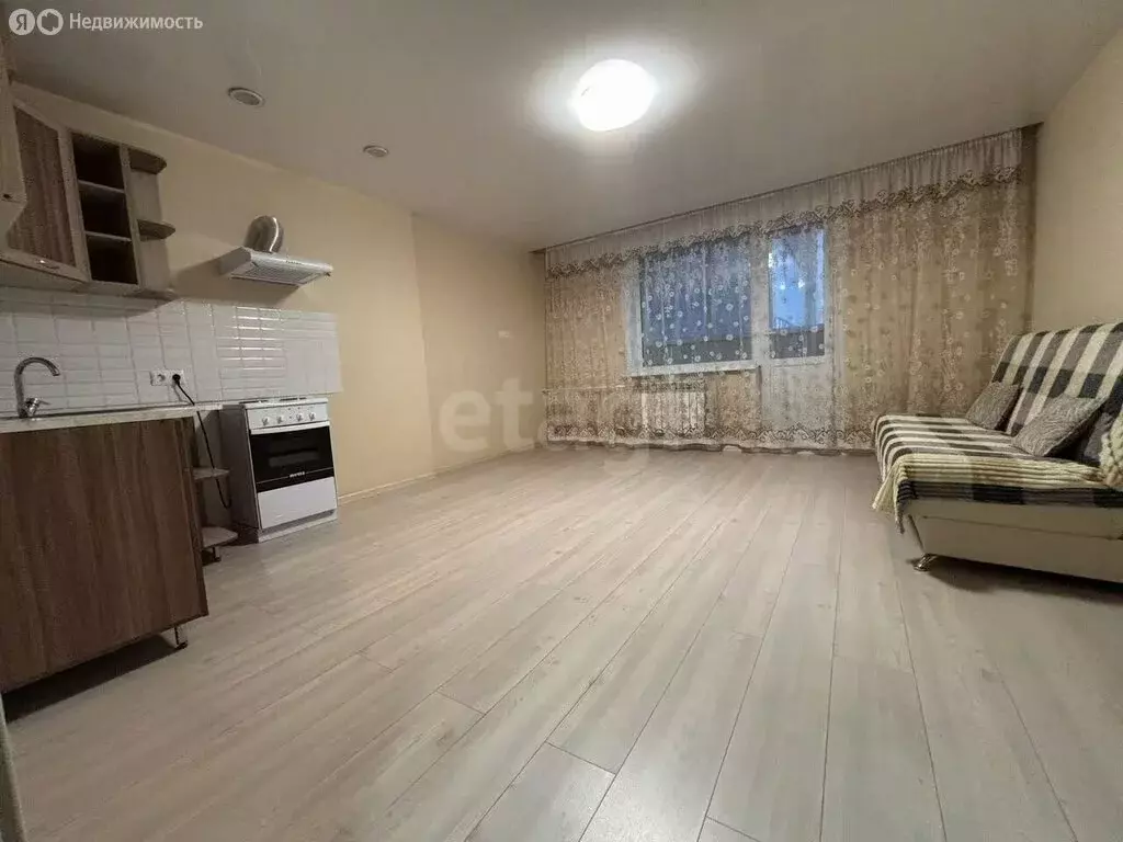 Квартира-студия: Барнаул, микрорайон ВРЗ, улица Воровского, 161 (29.2 ... - Фото 1