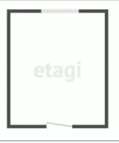 1к в -комнатной квартире (16.8 м) - Фото 1