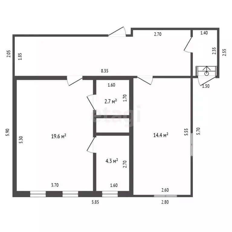 Дом в Владимирская область, Камешковский муниципальный округ, с. ... - Фото 2