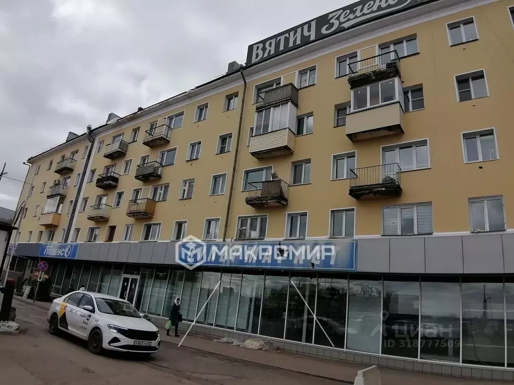 2-к кв. Кировская область, Киров Комсомольская ул., 37 (44.5 м) - Фото 0