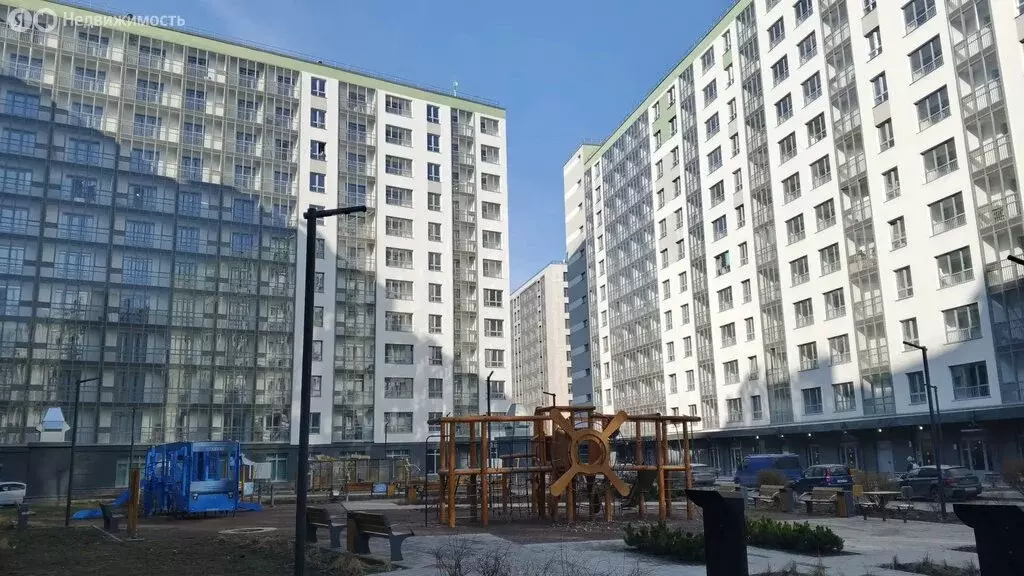 Квартира-студия: посёлок Шушары, Школьная улица, 17 (22.3 м) - Фото 2