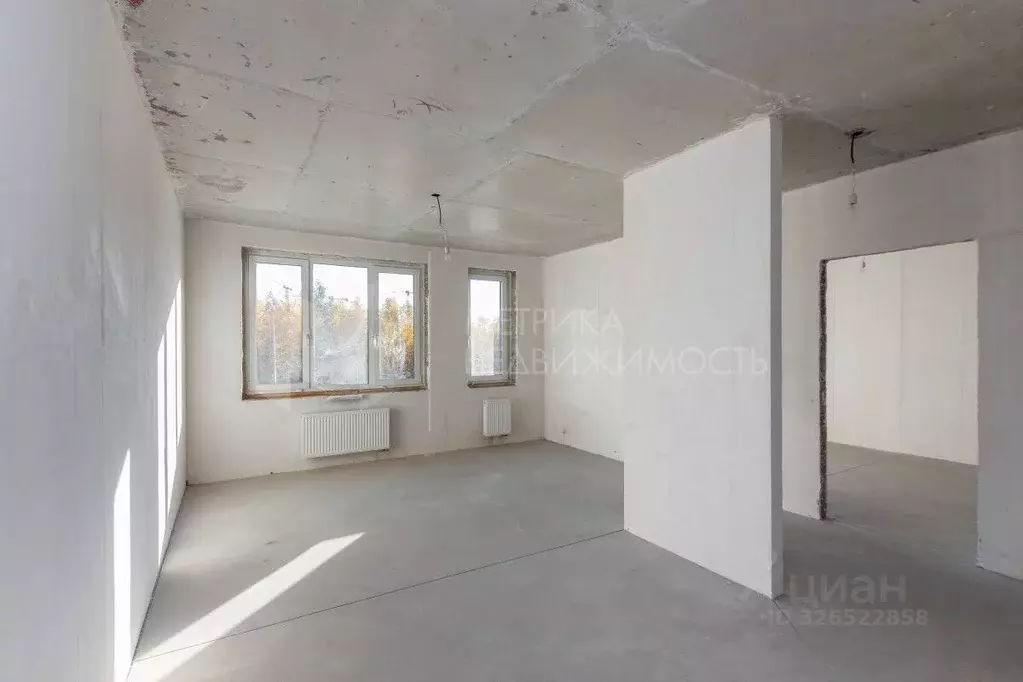 1-к кв. Тюменская область, Тюмень ул. Тимофея Кармацкого, 3 (54.67 м) - Фото 2