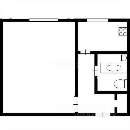 1-к кв. Татарстан, Казань ул. Джаудата Файзи, 3 (36.0 м) - Фото 1