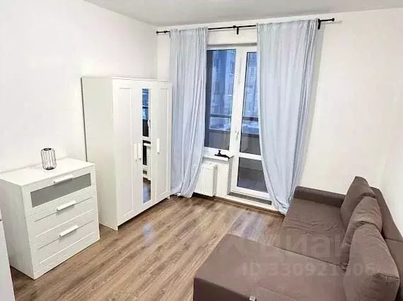 Студия Санкт-Петербург ул. Верхне-Каменская, 5 (24.4 м) - Фото 1