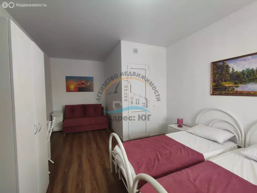 Квартира-студия: Витязево, Центральная улица, 20 (24.8 м) - Фото 1