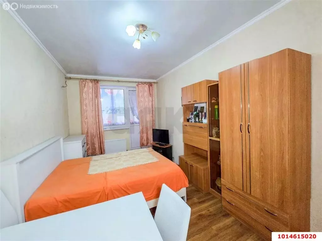 Квартира-студия: Краснодар, Прикубанский внутригородской округ, ... - Фото 1