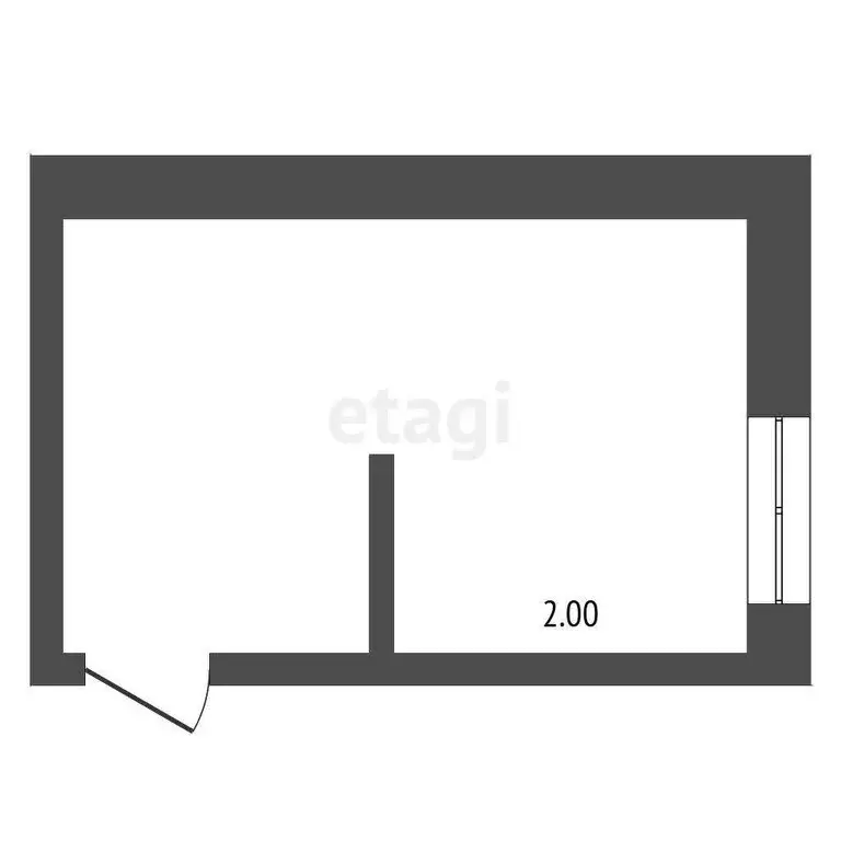 Квартира-студия: Анапа, Степной переулок, 6 (21 м) - Фото 1