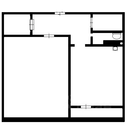 1-к кв. Санкт-Петербург Парашютная ул., 23к1 (45.0 м) - Фото 2