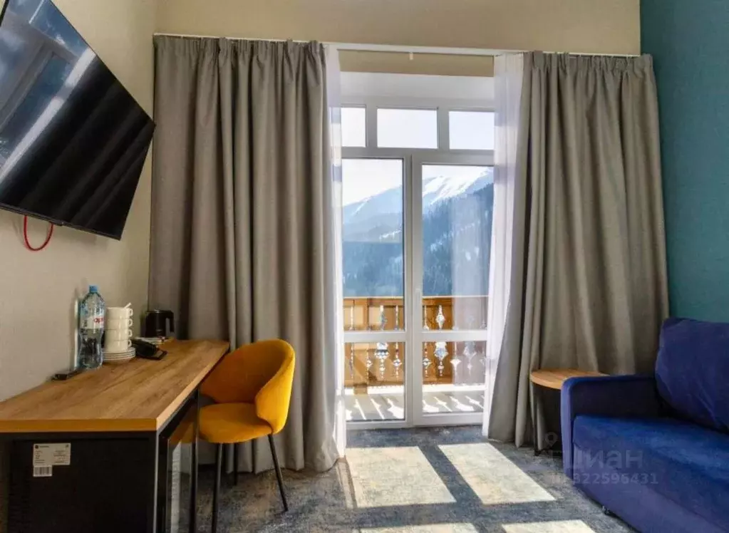 1-к кв. Карачаево-Черкесия, Зеленчукский район, с. Архыз, пос. ... - Фото 2