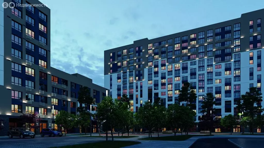 2-комнатная квартира: Тюмень, улица Андрея Приказнова, 1 (59.44 м) - Фото 1