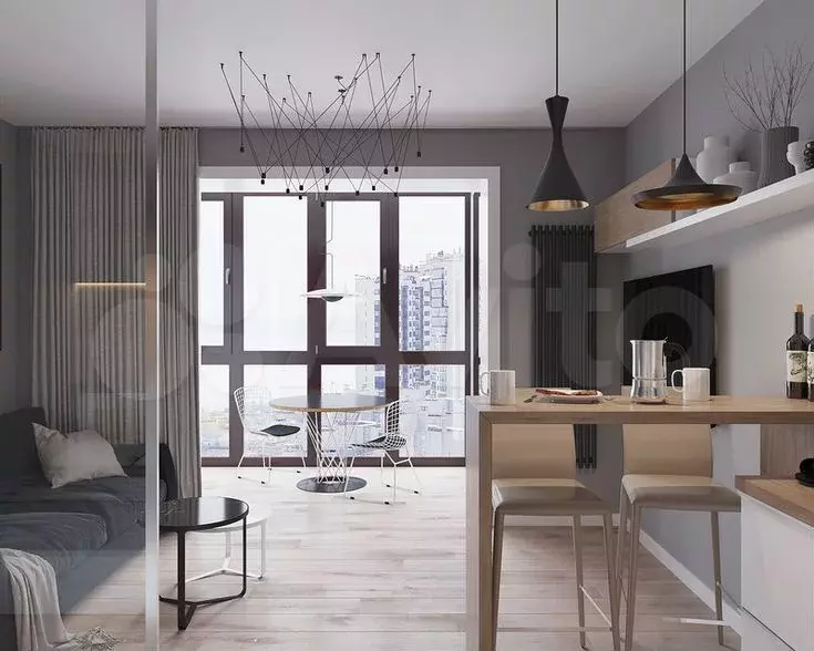 Квартира-студия, 36,6 м, 20/25 эт. - Фото 0