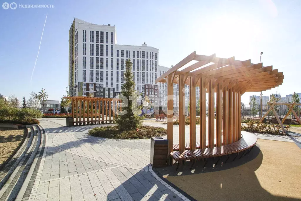 Квартира-студия: Тюмень, улица Пожарных и Спасателей, 3к1 (32 м) - Фото 0