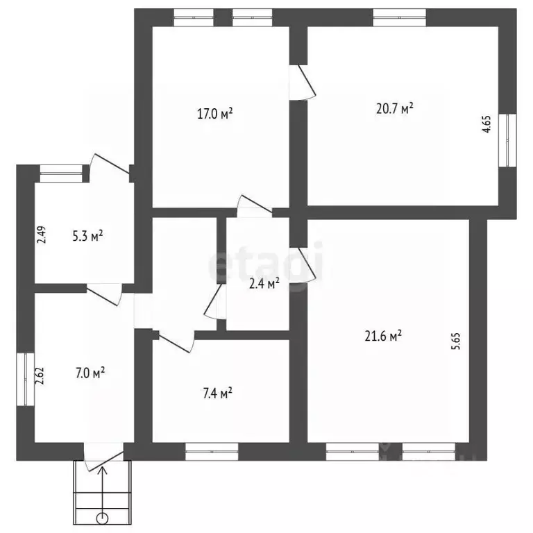 Дом в Смоленская область, Смоленск ул. Зеленый Ручей, 21 (82 м) - Фото 1