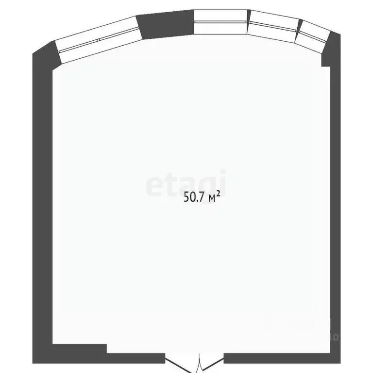 Офис в Тюменская область, Тюмень ул. 50 лет ВЛКСМ, 51 (51 м) - Фото 2