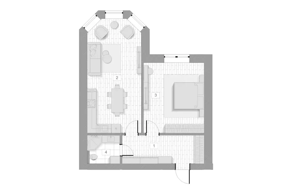 Продаётся 2-к квартира, 63.5 м - Фото 0