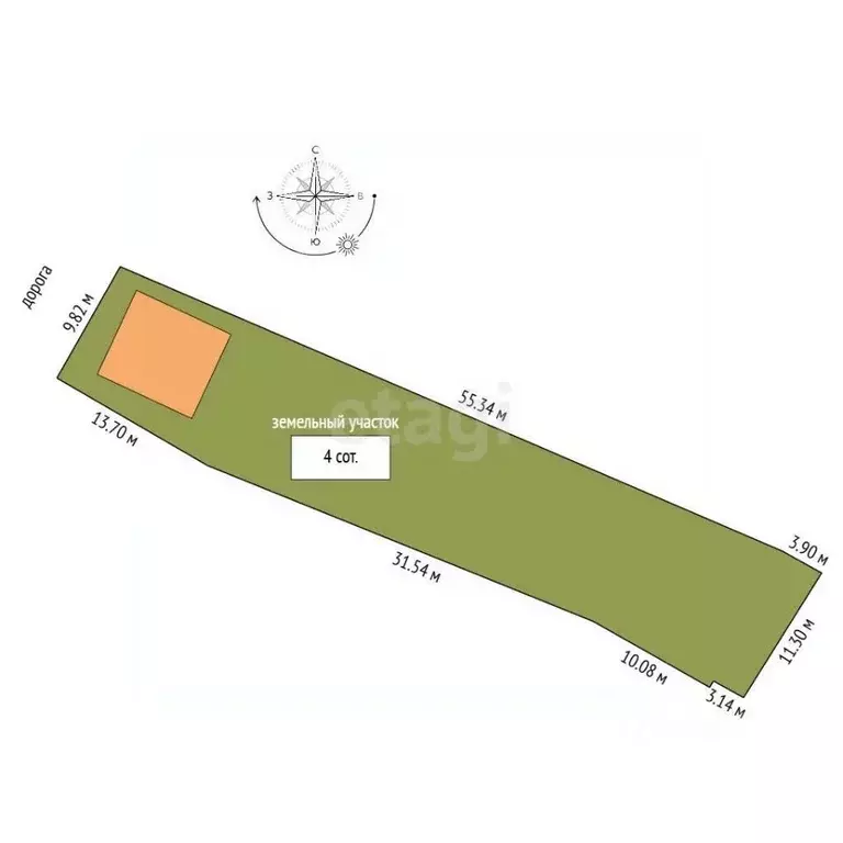 Дом в Челябинская область, Челябинск Юбилейный-1 СНТ,  (20 м) - Фото 1