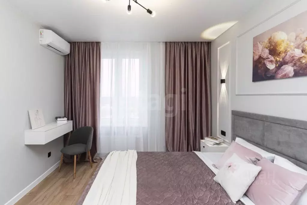 2-к кв. Тюменская область, Тюмень ул. Константина Посьета, 4к1 (58.0 ... - Фото 1