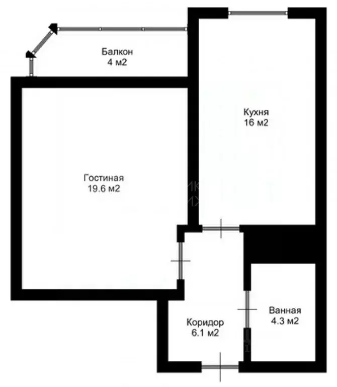 1-к кв. Тюменская область, Тюмень Войновка мкр, ул. Энергостроителей, ... - Фото 2